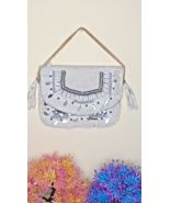 Bohemian Crossbody Bag Women&#39;s Vintage Leather Purse Fringe Coin Envelop... - $44.55