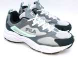 Fila Women&#39;s Recollector Sneakers- Grey / Mint, US 6.5M *USED* - $17.08