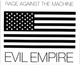 Rage Against The Machine Bumper Sticker Decal 1990&#39;s Original - £15.56 GBP
