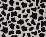 Cotton Cow Print Patterned Animal Print Skin Deep Fabric Print by Yard D... - £9.36 GBP