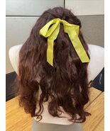 Disney Beauty and the Beast Belle Wig Yellow Bow JD KG Costume Cosplay - $404.27 MXN