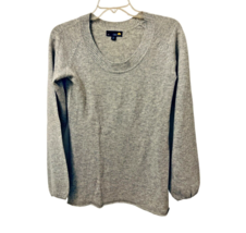 C&amp;C California Cashmere crewneck light gray pullover sweater Sz XSmall - $22.76