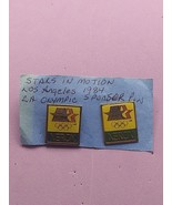 XEROX 1984 Los Angeles Olympic Games Sponsor Set Of 2 Lapel Pins. - $28.70