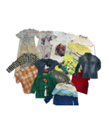 pre-own Boy Toddler HUGE LOT 18 TOPS sz 3T shirts tees polos sweaters Sp... - $46.43
