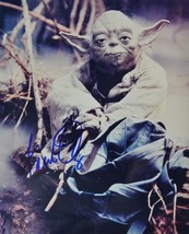 FRANK OZ SIGNED Photo Of Yoda - Star Wars - The Muppets - Jim Henson w/coa - £175.05 GBP