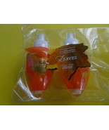 x2 Bath &amp; Body Works LEAVES  Wallflower Refill Fragrance Bulbs Gold Leaf... - $290.98 MXN