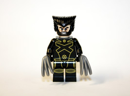 Wolverine X-Men Black Outfit Movie version Building Minifigure Bricks US - £6.97 GBP