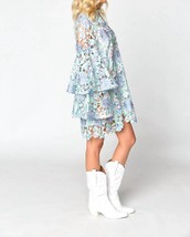 Buddylove gayle dress bellflower in blue - $93.00