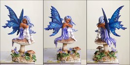 Artist Amy Brown &#39;Violet&#39; Exotic Elven Forest Faery 6.75&quot; Statue Figurin... - £769.46 GBP