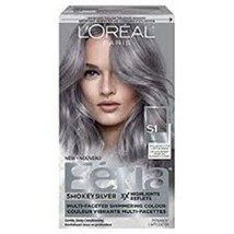 L&#39;Oréal Paris Feria Pastels Hair Color, S1 Smokey Silver. 2-pack $22.74 - £18.17 GBP