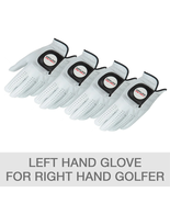 Kirkland Leather Golf Glove, Right Handed, 4-Pack Premium Cabretta Leather - $37.49
