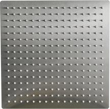 Hoimpro 12 Inch Square Rain Shower Head, Large Waterfall, Brushed Nickel - $29.99