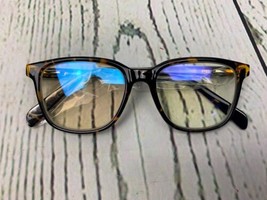 Blue Light Blocking Glasses Square Gaming Computer Screen Yellow Turtle - $20.09