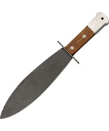 Windlass British OSS Smatchet Fixed Knife 10.88&quot; HC Stainless Blade Wood... - $153.61