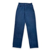 Vtg 90s Levis 554 Denim Jeans Men&#39;s 30x35 554-0801 USA Dark Blue Relaxed... - $32.42