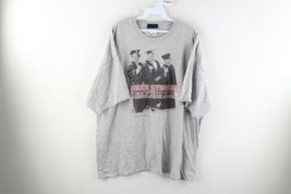 Vtg 90s Mens 2XL Three Stooges Institute of Higher Learning Spell Out T-Shirt - £46.70 GBP