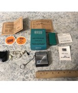 Rare Ross RE210 Micro 10 1960&#39;s Transistor Radio Box Earphone Works 2” X... - €159,76 EUR