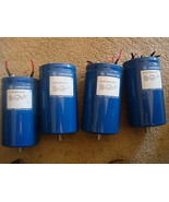 GE Capacitor Electrolytic 23M 8500 uf 300 V LOT of 4 Can Screw AC - $275.64 CAD
