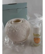 PartyLite &quot;IIluminescents Snowflakes&quot; Oil Diffuser and Candle Holder P90... - $20.28 CAD