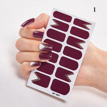 #AF001 Patterned Nail Art Sticker Manicure Decal Full Nail - £3.45 GBP