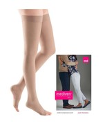 OPEN BOX Mediven Plus 30-40 Thigh Open Toe - BEIGE - IV - $76.75