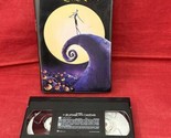 Tim Burton’s The Nightmare Before Christmas VHS 1994 Touchstone Clamshel... - $5.93