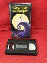 Tim Burton’s The Nightmare Before Christmas VHS 1994 Touchstone Clamshell Video - £4.75 GBP