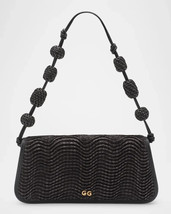Sunniva Wavy Raffia Shoulder Bag - $505.46