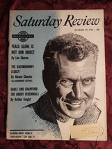 Saturday Review October 29 1955 Mackinlay Kantor Sergei Rachmaninoff Art Tatum - £6.82 GBP