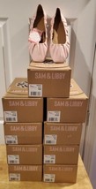Sam &amp; Libby Women&#39;s Casual Flats Britt Ballet Flat Shoes - Pink Many Sizes Avail - £15.71 GBP