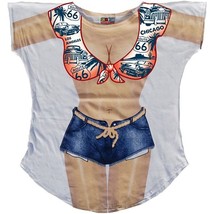 L.a. imprints shirt, Halloween costume cover-up one or plus size Route 66 - $505.98 MXN+