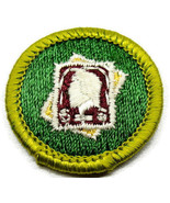 Vintage Boy Scout Stamp Collecting Patch - £7.39 GBP