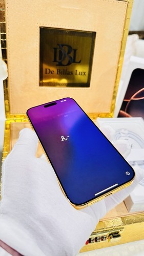CUSTOM 24k Gold Plated Frame Apple iPhone 17 Pro Max 1 TB White Back Unlocked Item image 11