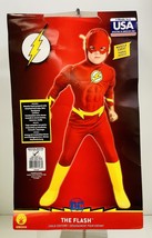 Rubie&#39;s DC Comics Deluxe The Flash Child&#39;s Halloween Costume - Medium (8... - £23.52 GBP