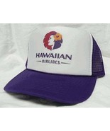 Hawaiian Airlines Hat Trucker Hat Mesh Hat Adjustable New - £19.71 GBP