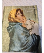 Vtg 60&#39;s Christmas Blessings to Mother.  Mother and Child. Madonna on th... - €8,47 EUR