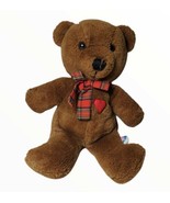 13&quot; VINTAGE 1983 DAKIN BABY THINGS BROWN TEDDY BEAR HEART STUFFED ANIMAL... - £30.51 GBP
