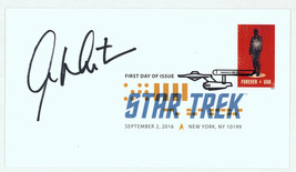 William Shatner Signed 2016 Usps Fdi First Day Issue Stamp Star Trek Beam Me Up! - $148.49