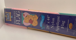 Vintage Winnie the Pooh Decorative Garden Flag-Love Pooh - 28&quot; x 40&quot; New 1998 - £11.19 GBP