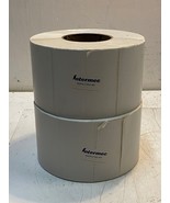 2 Rolls of Intermec 4&quot;x2&quot; White Sticker Labels 2-7/8&quot; Core 7&quot; Wide - $49.99