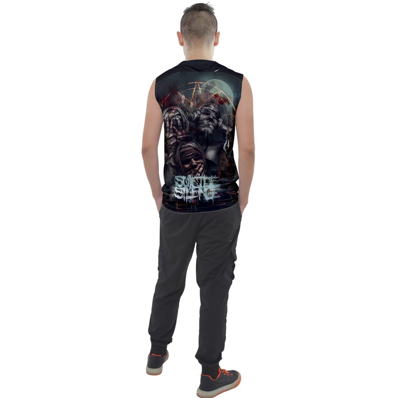New rare harcore suicide silence punk rock design trippy unisex tank top... - $20.99+
