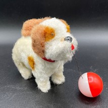 Vintage Mechanical Terrier Dog Wind-up Toy Alps Japan Original Box TESTED - £23.26 GBP