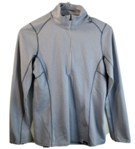 Patagonia Sweatshirt Womens Size XS Gray Knit Long Sleeve 1/4 Zip Pullover - £13.06 GBP