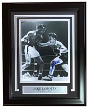 Jake Lamotta Signé Encadré 8x10 Boxe Photo JSA - £92.76 GBP