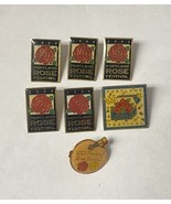 Lot 7 - 1991 1993 1994 Portland Rose Festival Oregon Vintage Pins - $338.52 MXN