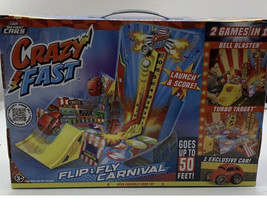 2 Games in 1 Little Tikes Crazy &amp; Fast Flip Fly Carnival Game, Goes up to 50 FT - £26.20 GBP