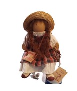 1989 Lizzie High Miriam High Weave Her Basket Handcrafted Wood Doll Rare... - £28.28 GBP