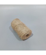 YWTesch String 328feet Natural Jute Twine for Crafts Gift, Wrapping, Bun... - £8.64 GBP
