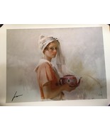 Pino (1939-2010) &quot;The Gift&quot; # 7/295 Signed Limited Edition Giclee on Pap... - £466.64 GBP