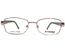 Affordable Designs Brille Rahmen MARGE ROSE Brown Pink Cat Eye 53-18-135 - $49.93